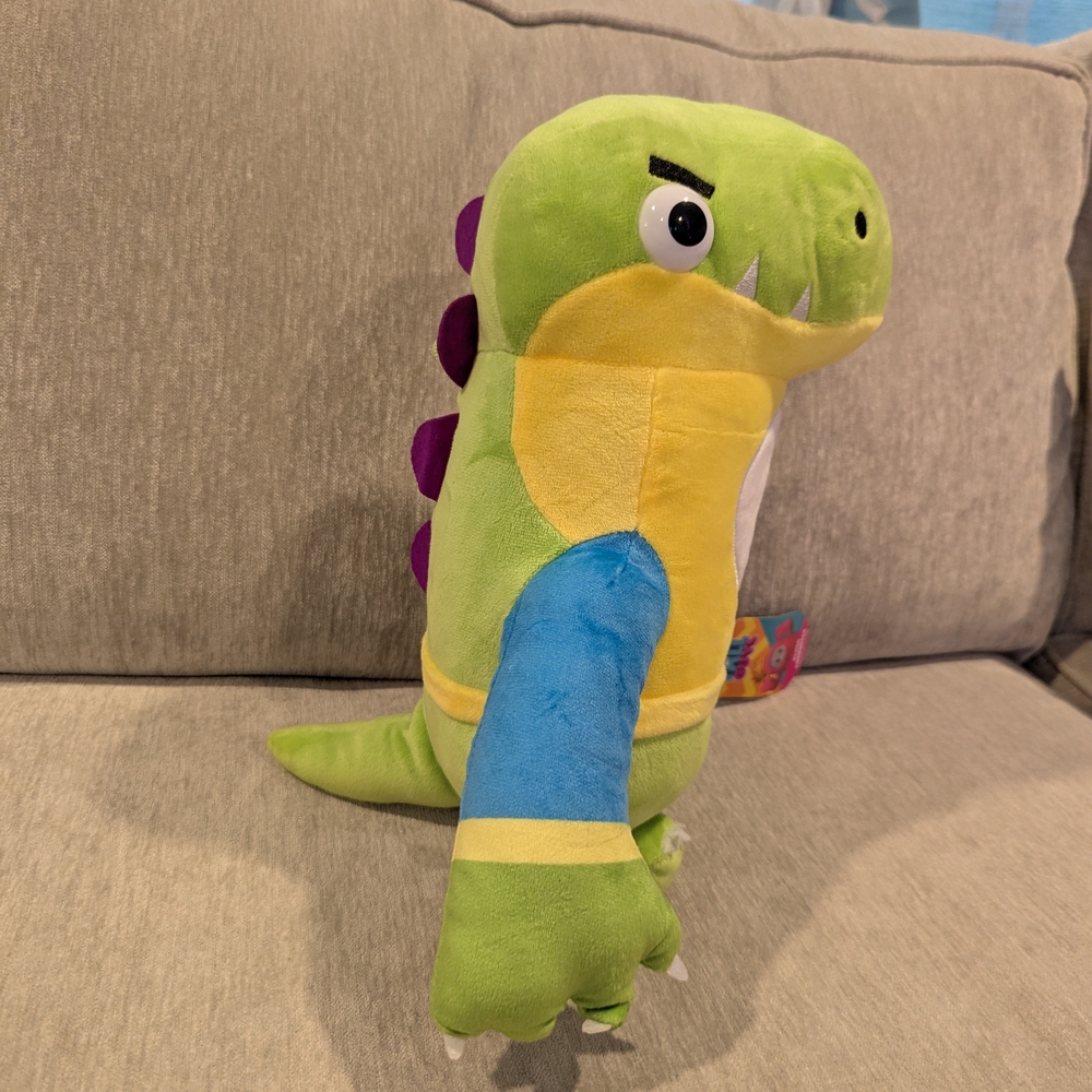 Fall Guys Raptor Plush Character NWT - Picture 2 of 4
